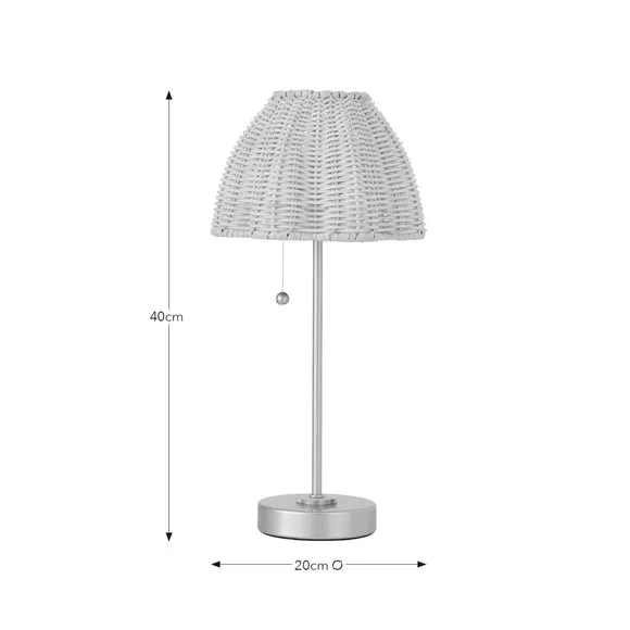 Amaria Scallop Table Lamp 6