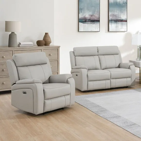 Bilston Leather Power Reclining Chair 2