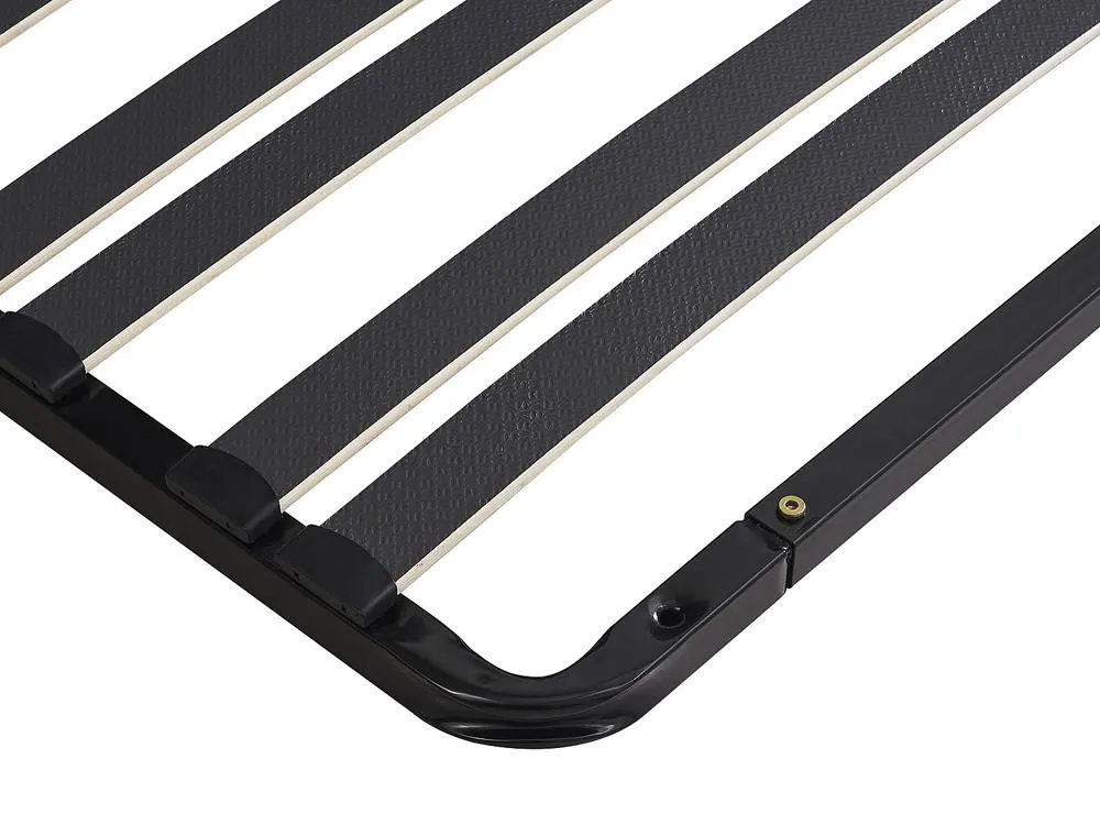 Vente-unique Slatted Frame Bed Base To Assemble 160 X 200 Cm - 2 X 15 Slats - 3 in Black 6