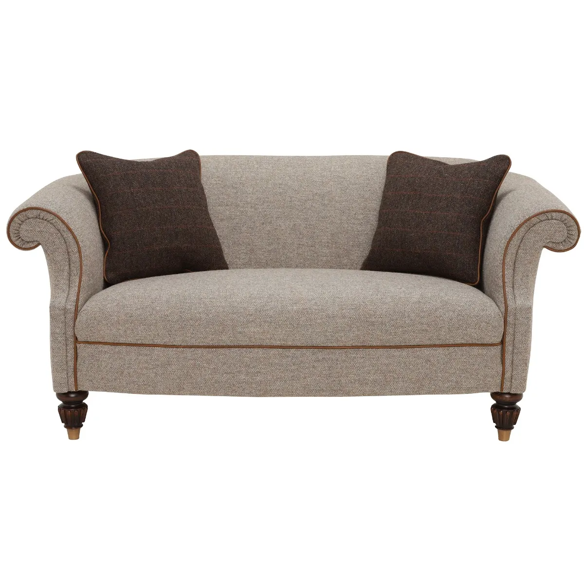 Harris Tweed Bowmore Petit Snuggle Chair - Barker & Stonehouse