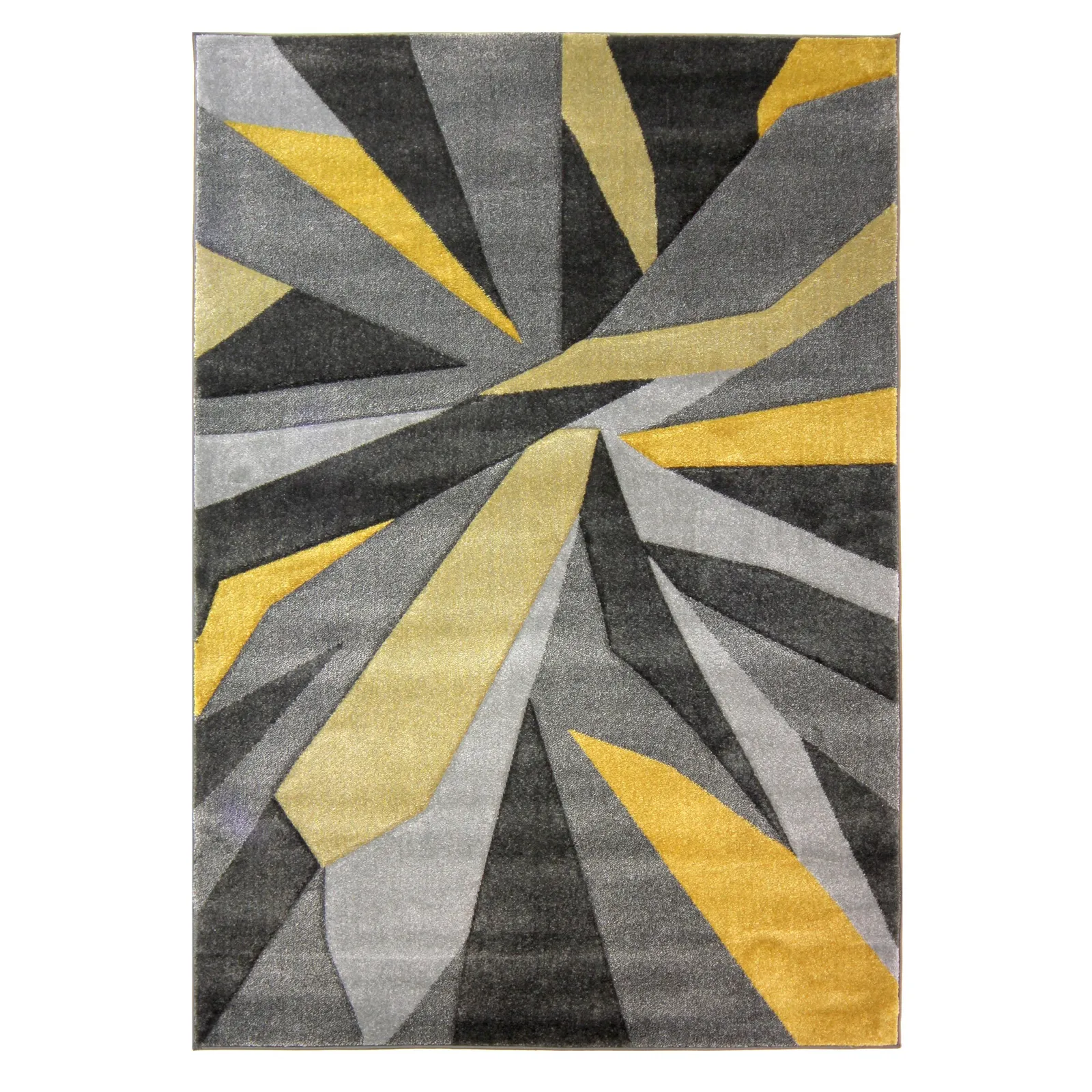 Shatter Hand Carved Rug Ochre