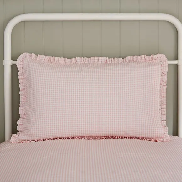 Ditsy Blooms Frill 100% Cotton Quilt Cover and Pillowcase Set 3