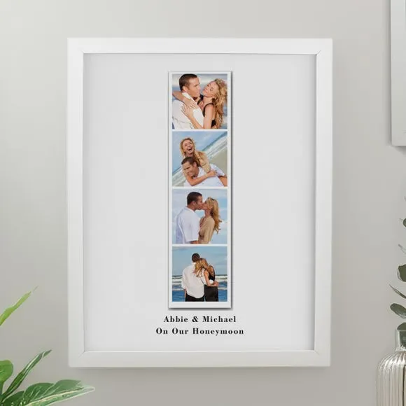 Personalised Photo Strip Poster Frame