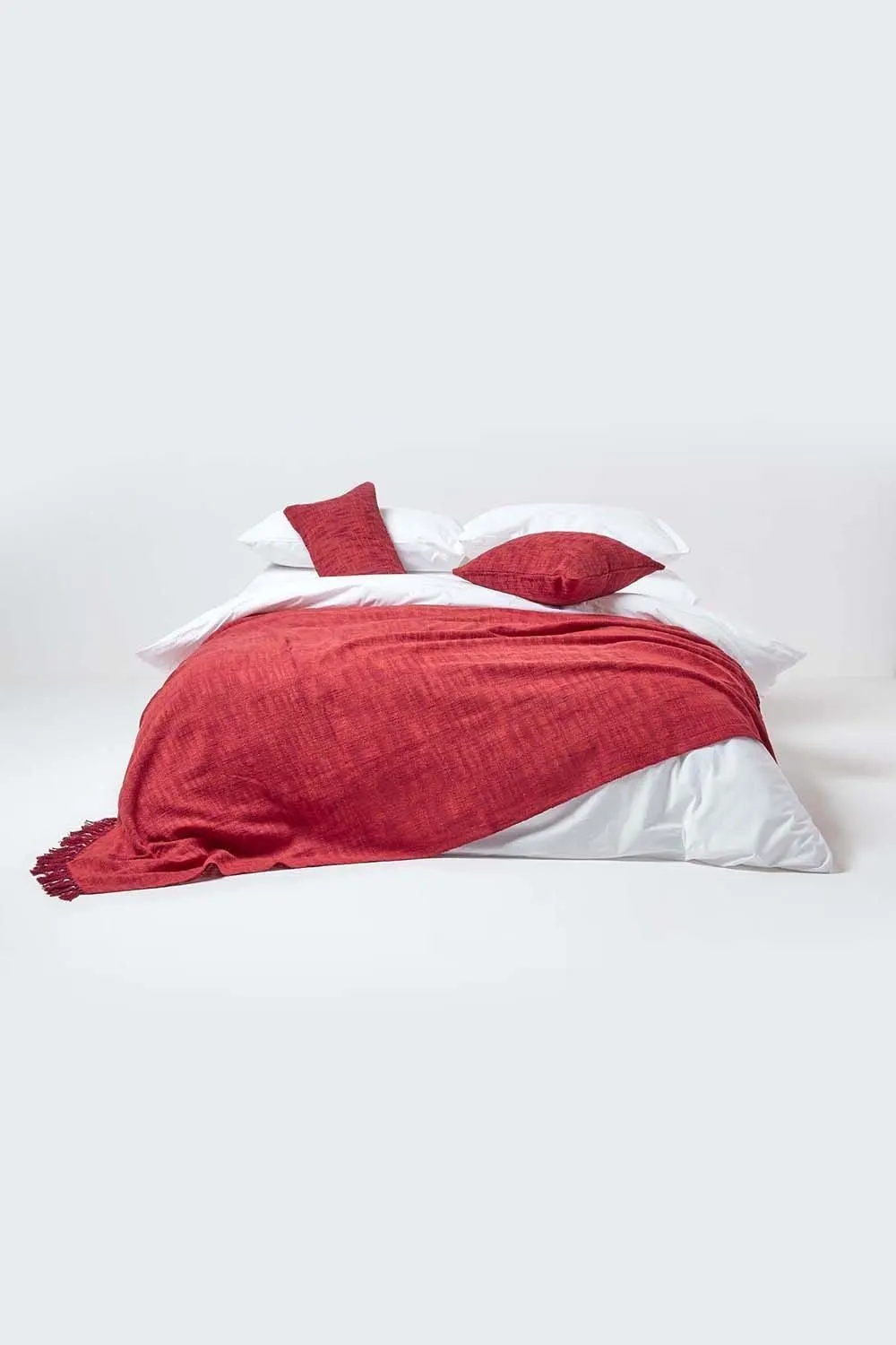 Homescapes Nirvana Cotton Cushion Cover in Orange 4