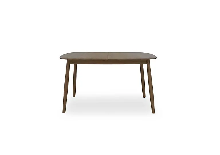 Stockholm Small Extending Dining Table - Dark Oak