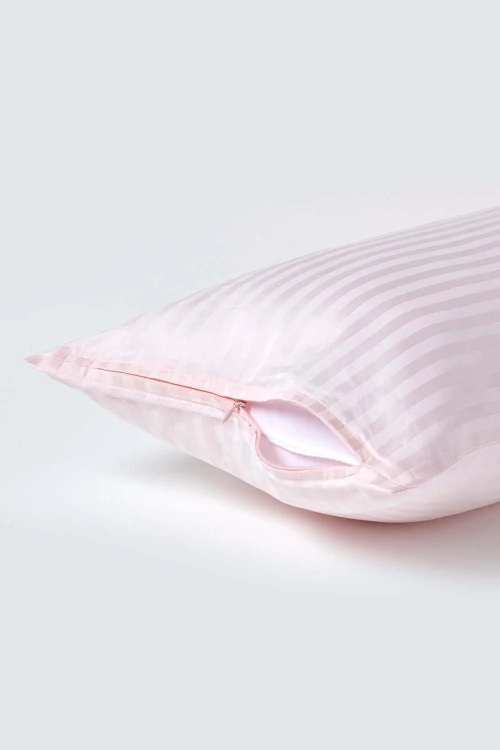 Homescapes Continental Egyptian Cotton Pillowcase 330 TC, 40 x 80 cm in Pink 3