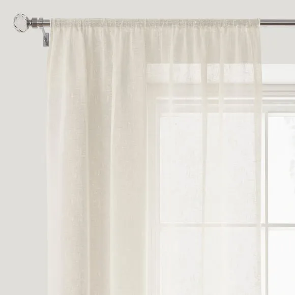 Boucle Slot Top Single Voile Panel 1