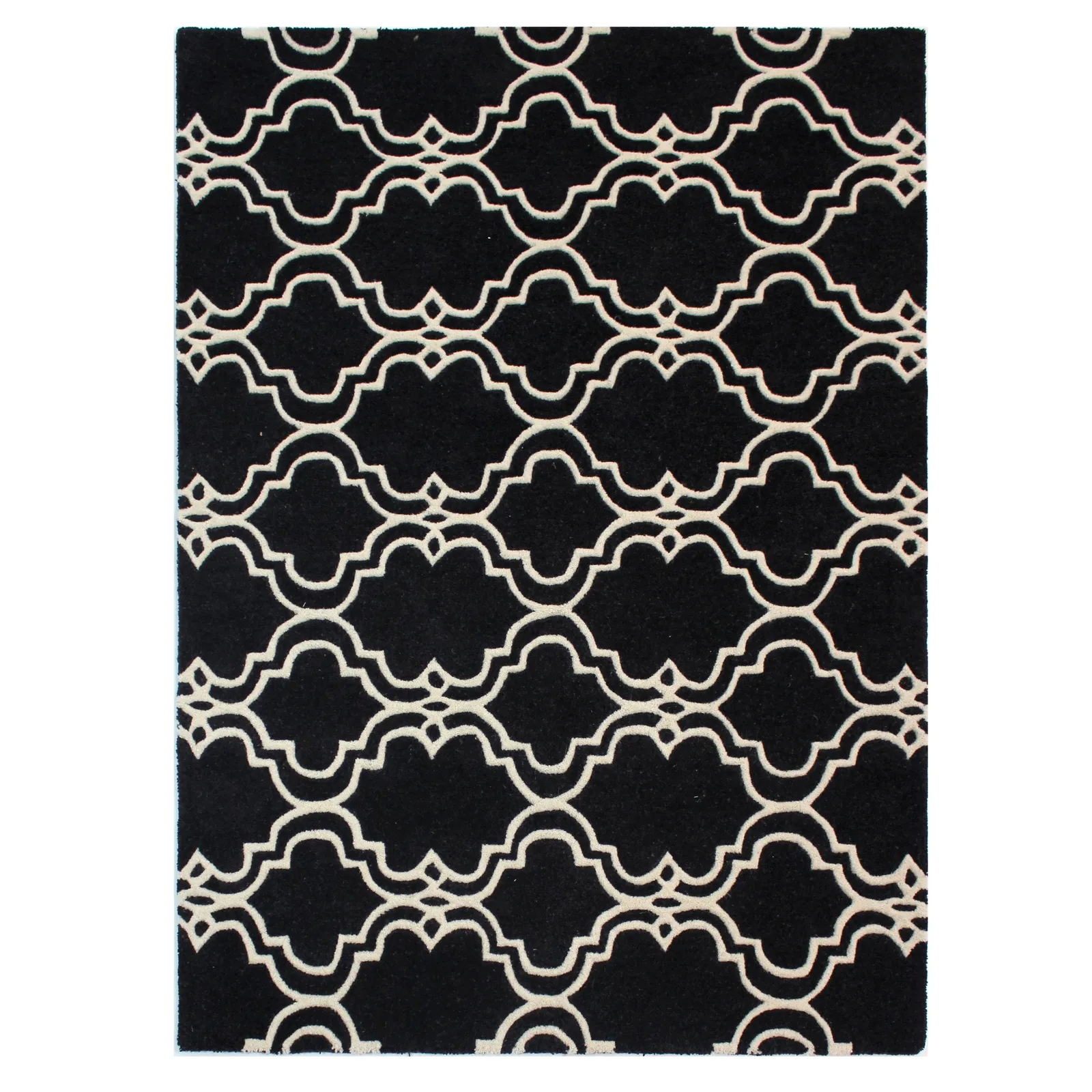 Moorish Casablanca Geometric Rug Charcoal