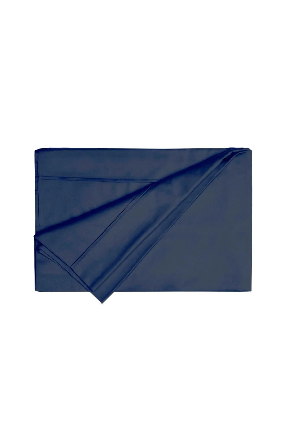 Belledorm Egyptian Cotton 200 Thread Count Flat Sheet in Navy 1