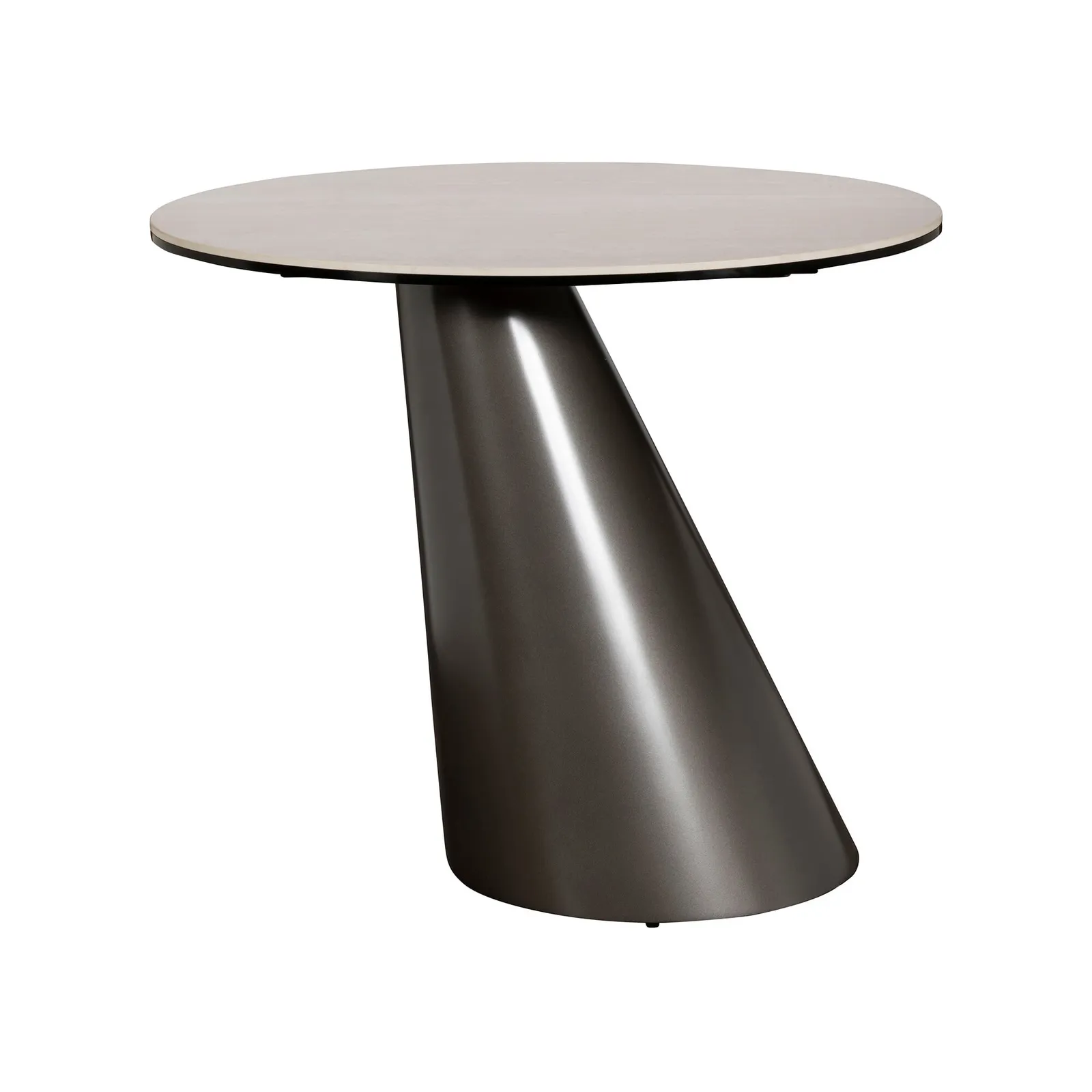 Halcyon Lamp Table 61X40X51.5 Cm, Round, White Ceramic | Barker & Stonehouse 3