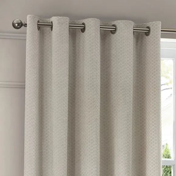 Paoletti Neptune Eyelet Curtains 1