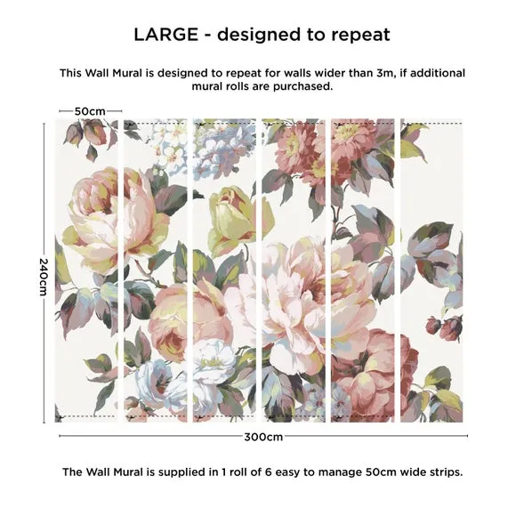 Floral Wall Mural 4