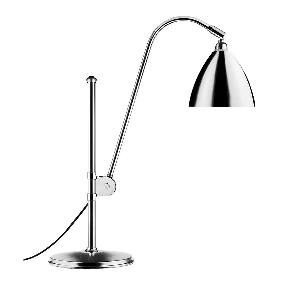 Gubi Bestlite BL1 Table Light Chrome Base Chrome Shade 2