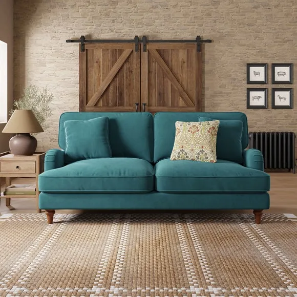 Beatrice II Velvet 3 Seater Sofa 1