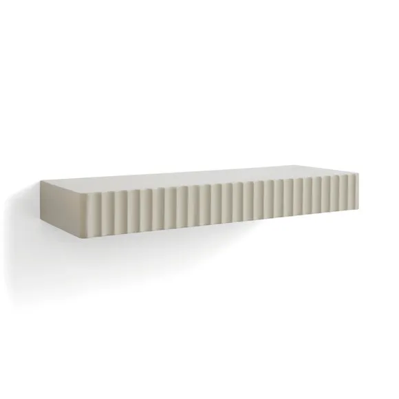 Geena Ribbed Edge Floating Shelf 3
