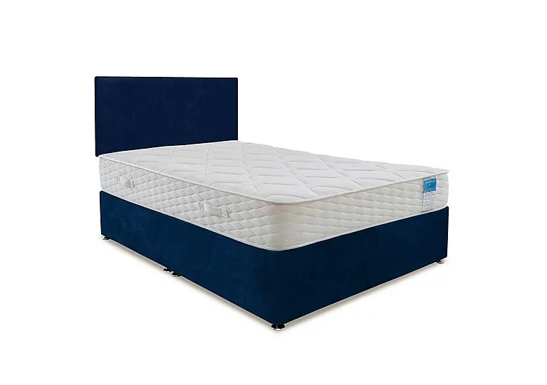 Memory Plus Divan Set With No Storage - Super King