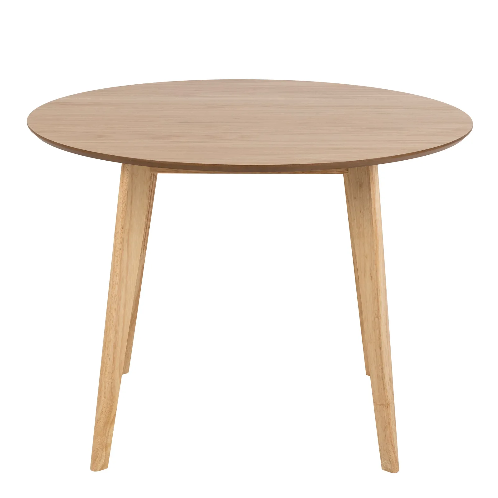 Furniture To Go Roxby Oak Table 105x76cm with 4 Roxby Oak Dining Chairs in Brown 3