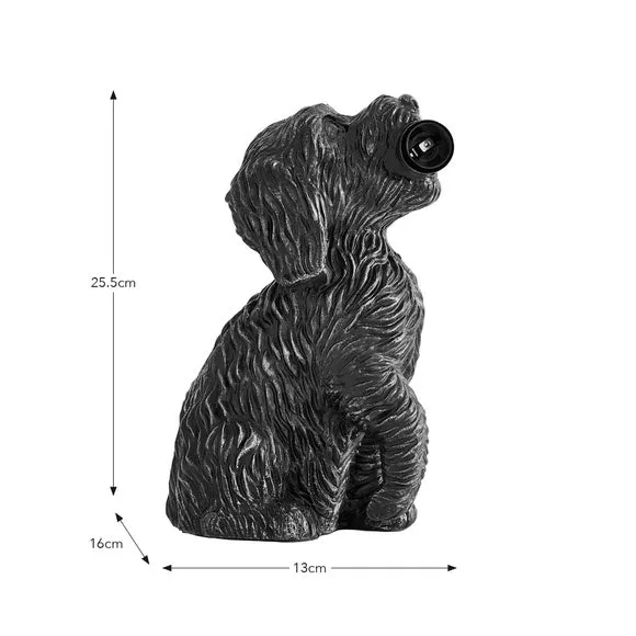 Reggie the Cockapoo Table Lamp 5