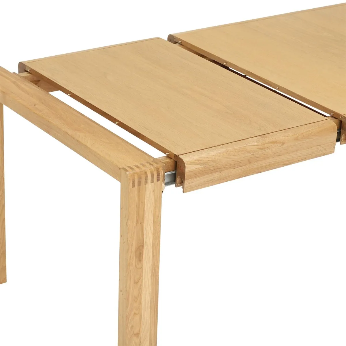 Ercol Bosco Small Extending Dining Table, Neutral Wood | W125cm | Barker & Stonehouse 5