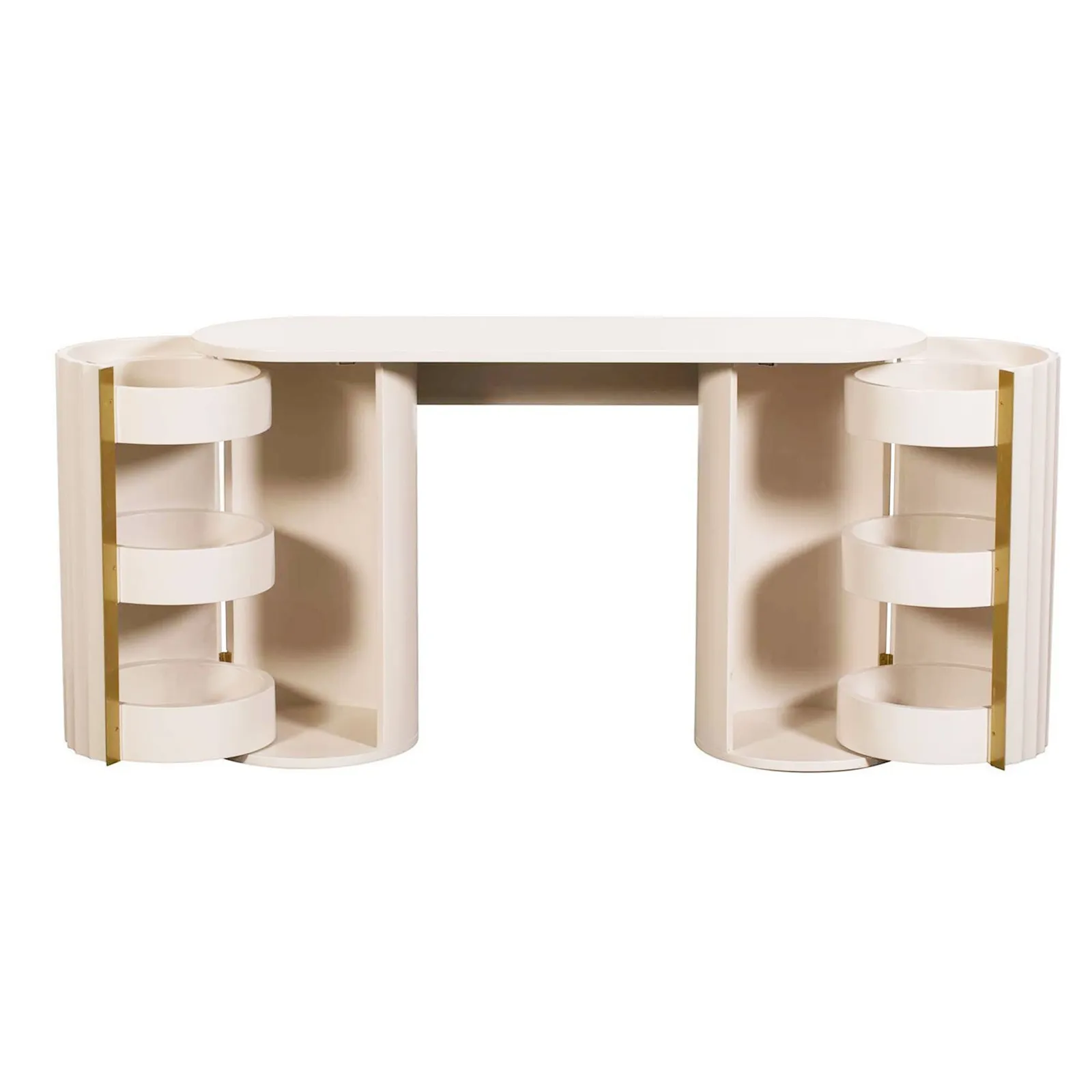 Lucia Dressing Table, Neutral Wood | Barker & Stonehouse 4