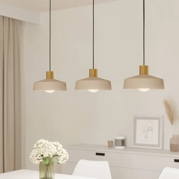 Return - EGLO Valdiola 3 Light Diner Ceiling Light