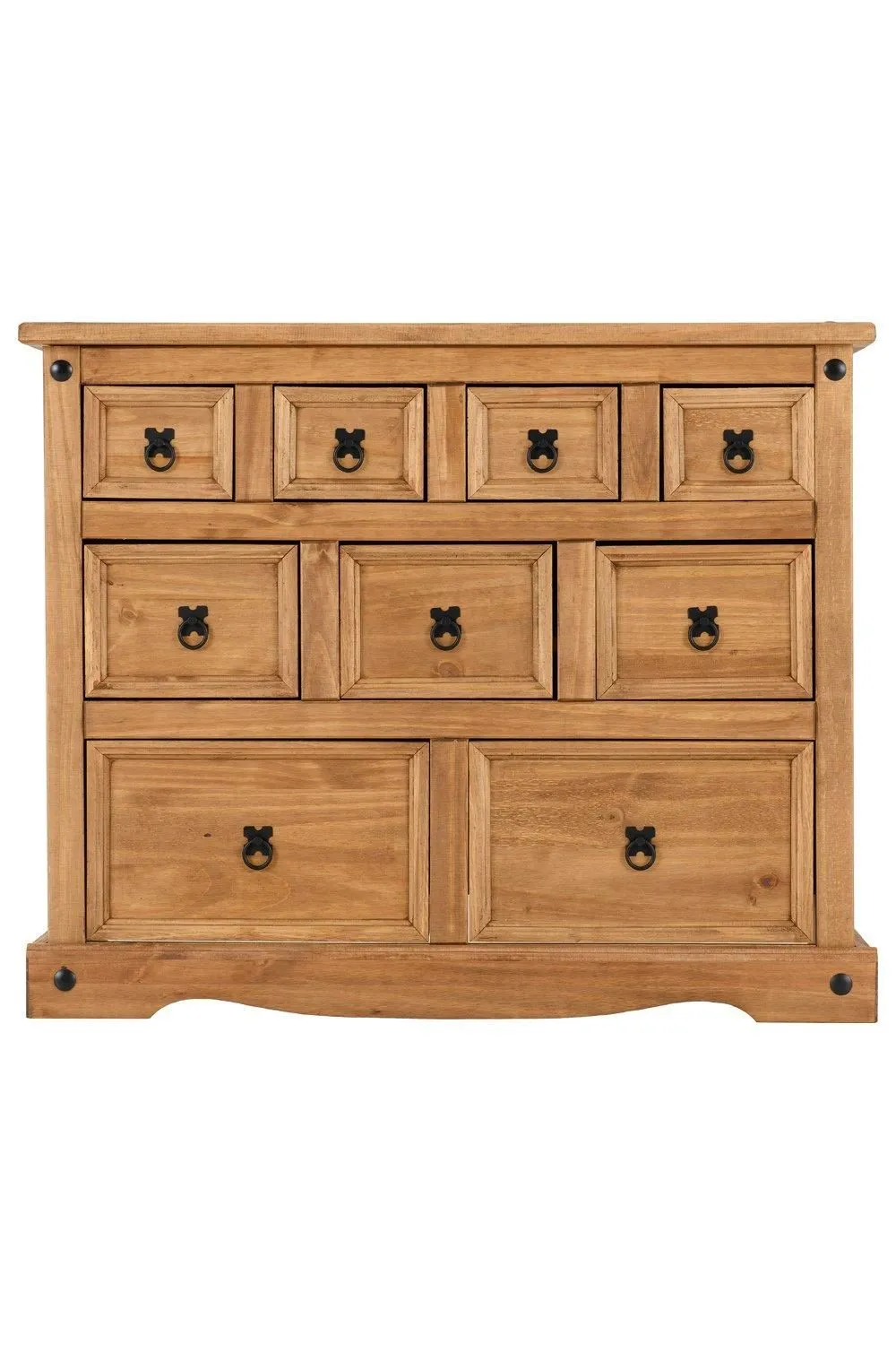 Seconique Corona 4+3+2 Drawer Merchant Chest in Natural 4
