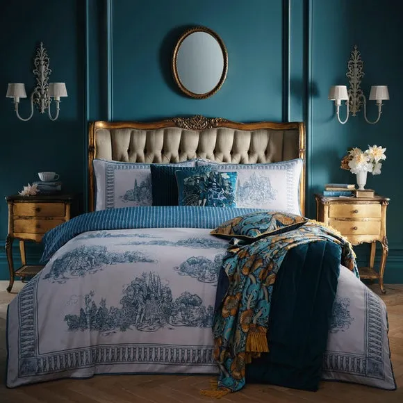 Laurence Llewelyn-Bowen Tuscan Toile Filled Square Cushion 4