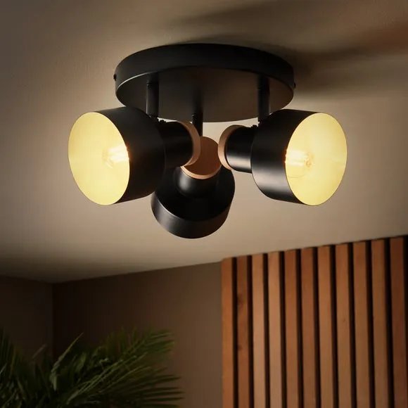 Duckworth Industrial 3 Light Adjustable Spotlight 2