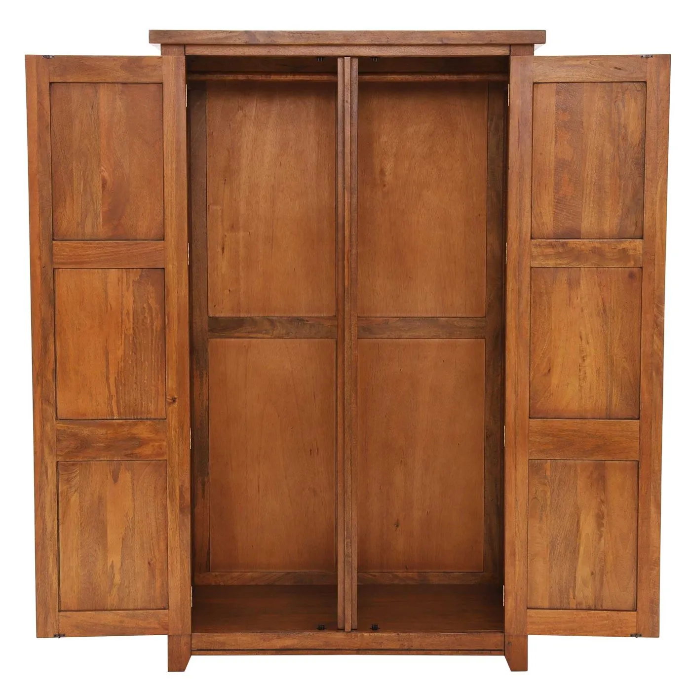 New Frontier 2 Door Wardrobe, Mango Wood | Barker & Stonehouse 4