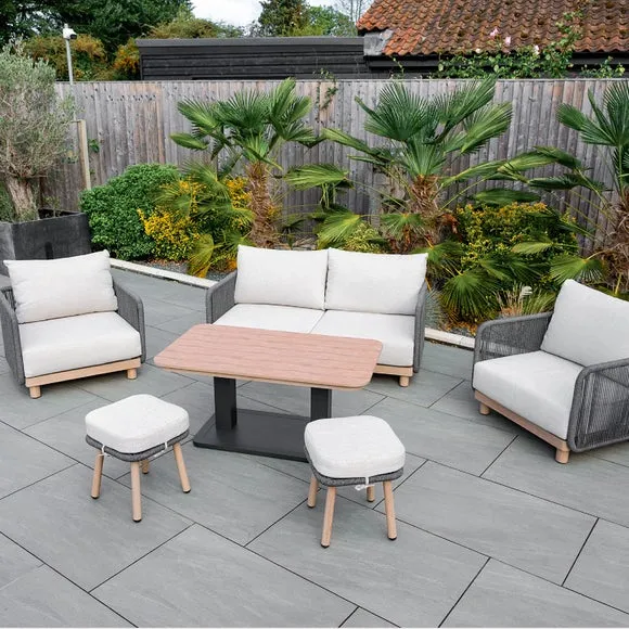 Norfolk Leisure Buxton Rope Weave Lounge Set