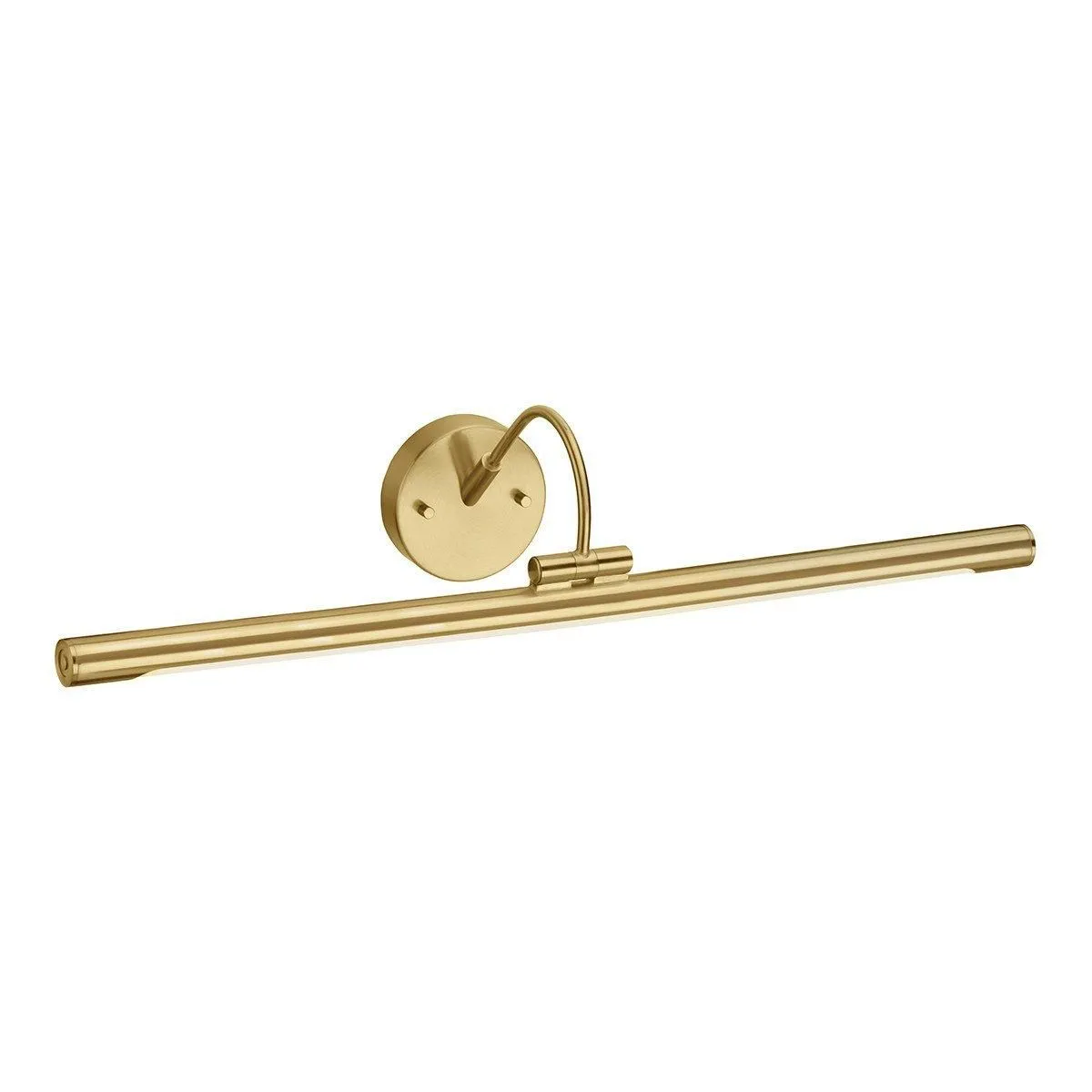 Netlighting Alton LED 1 Light Large Picture Wall Light Brass in Yellow