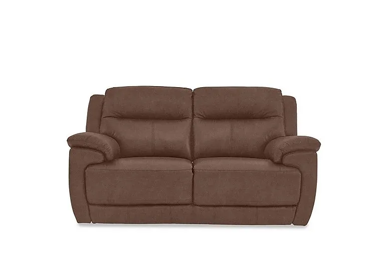 Touch 2 Seater Heavy Duty Fabric Sofa - Hazelnut