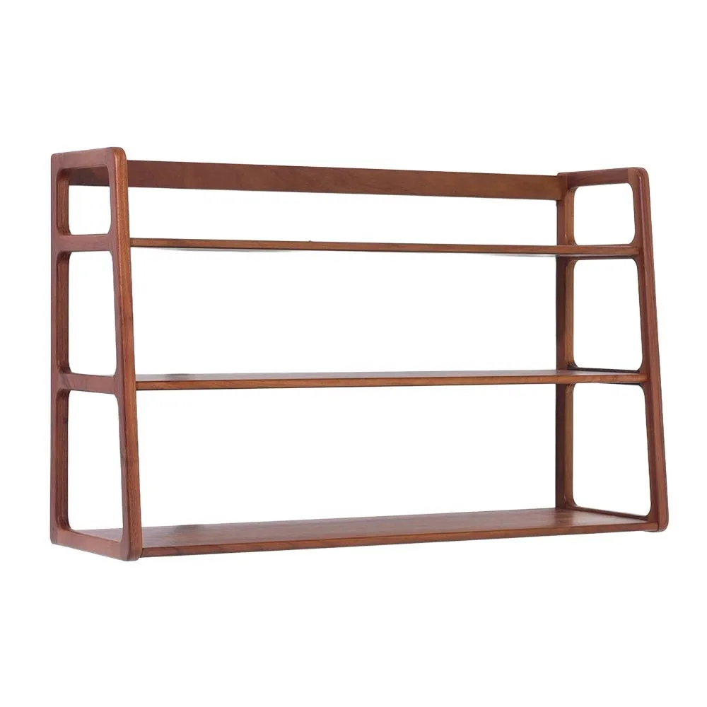 Scp Agnes Wall Mounted Shelves Walnut 2