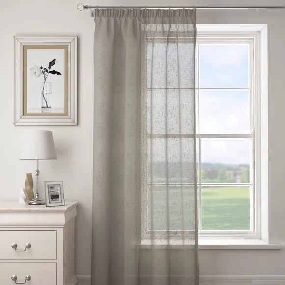 Boucle Tape Top Single Voile Panel 2