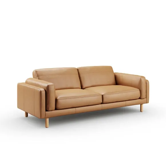 Newton Vintage Leather 4 Seater Sofa 6