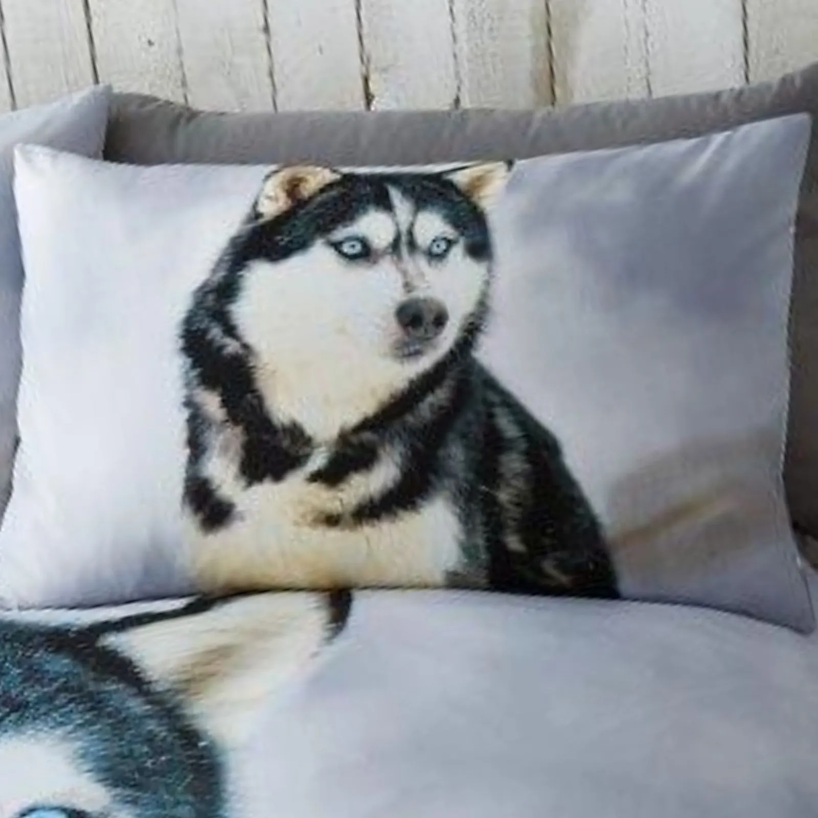Smart Living 3D Effect Animal Polycotton Printed Duvet Cover Set in Light Blue 2