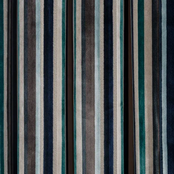 Aliyah Stripe Eyelet Curtains 3