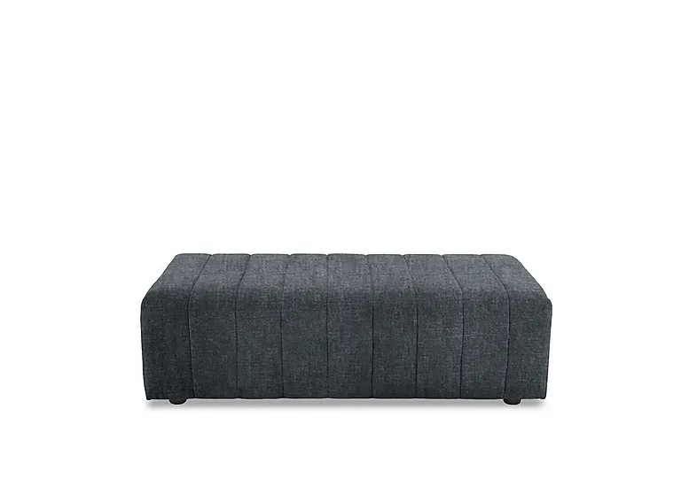 Retreat Designer Fabric Footstool
