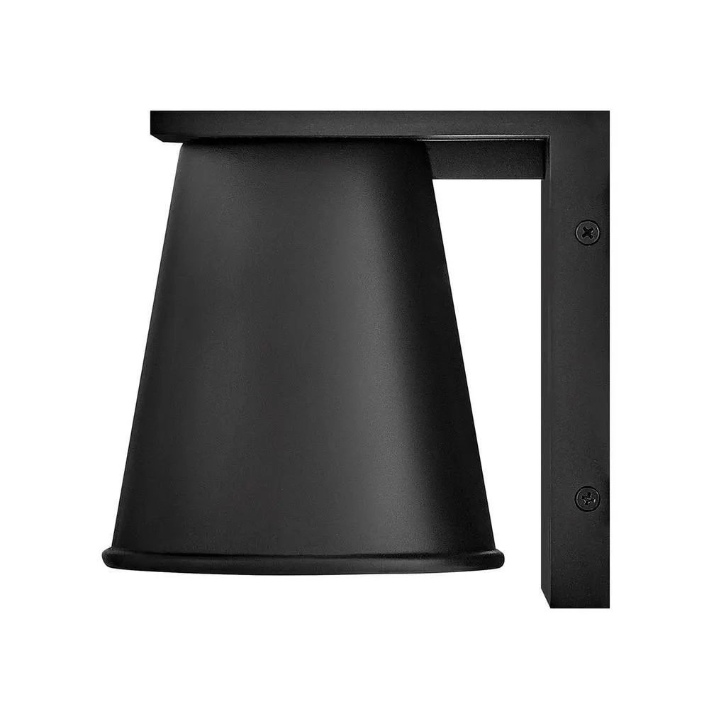 Netlighting Hinkley Hans Outdoor Wall Down Lamp Black 2700K IP44 1x GU10 4