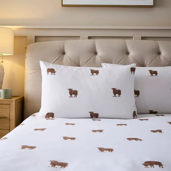 Highland Cow Quilt Cover & Pillowcase Set 2