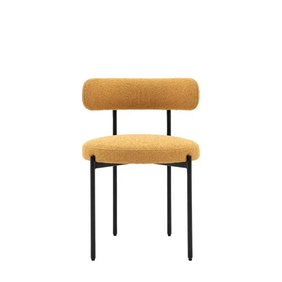 Set of 2 Mesa Dining Chairs, Fabric 5