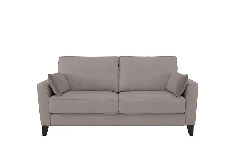 Brondby 2 Seater Fabric Sofa - Silver