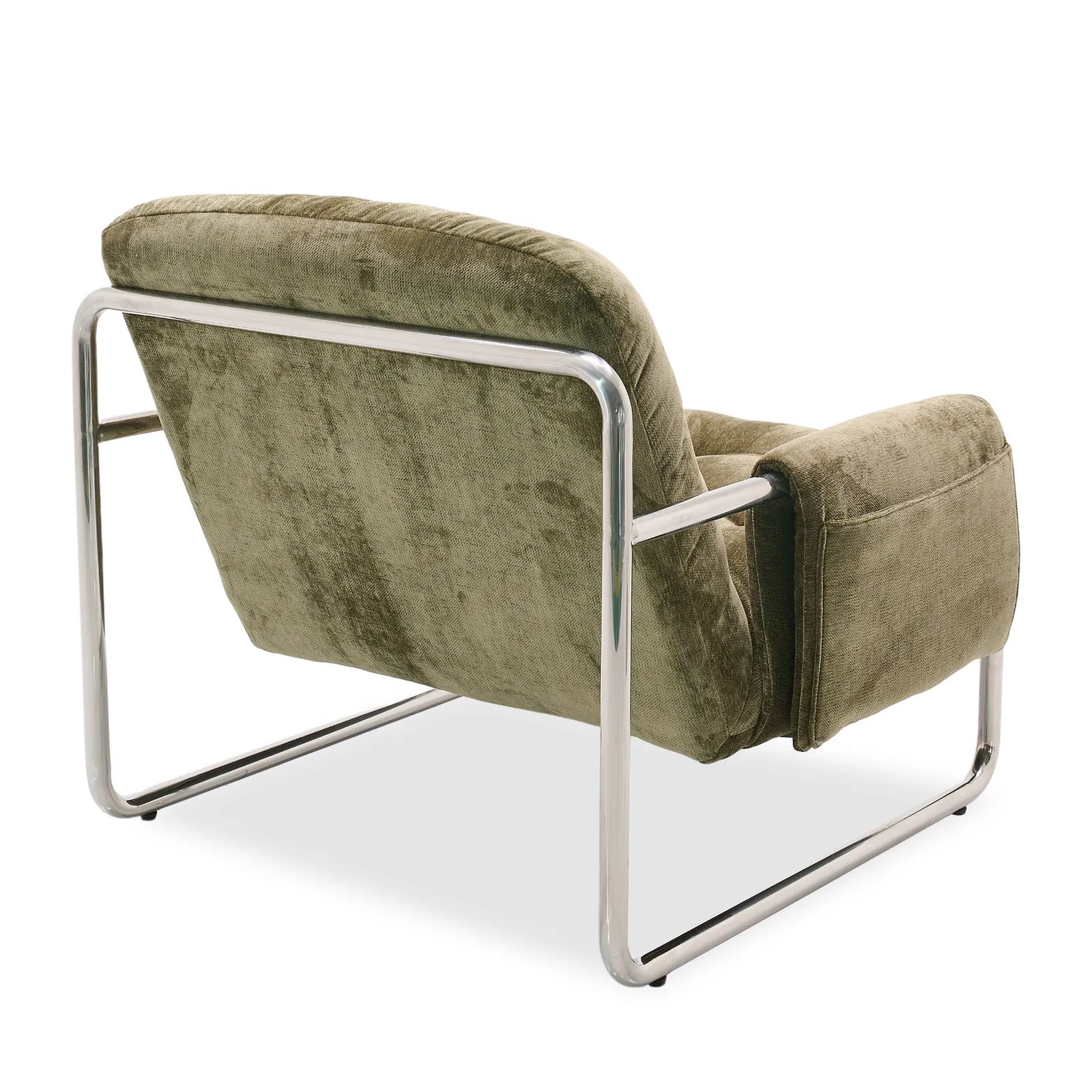 Zelda Lounge Armchair, Brown Fabric | Barker & Stonehouse 4