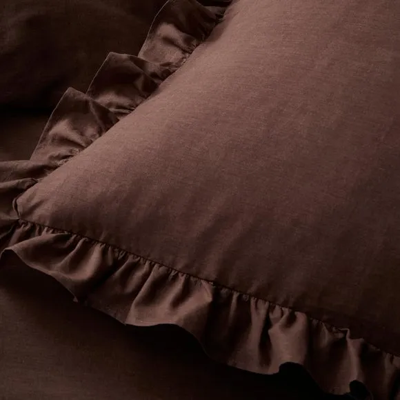 Appletree Cassia Frill 100% Cotton Duvet Cover & Pillowcase Set 3