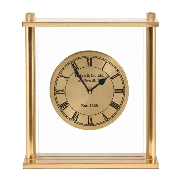 Square Framed Mantel Clock 2