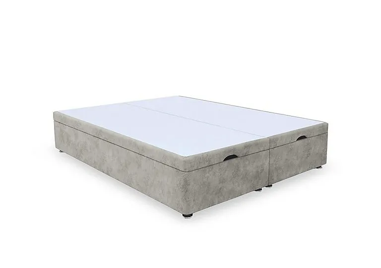 Artisan Premium Platform Top Manual End Lift Ottoman Divan Base - King Size - Daytona Stone