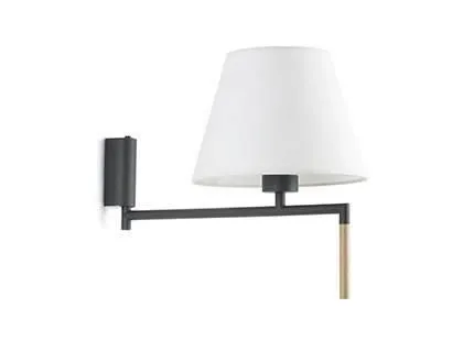 Netlighting Ron Wall Lamp 1x E27 in Black