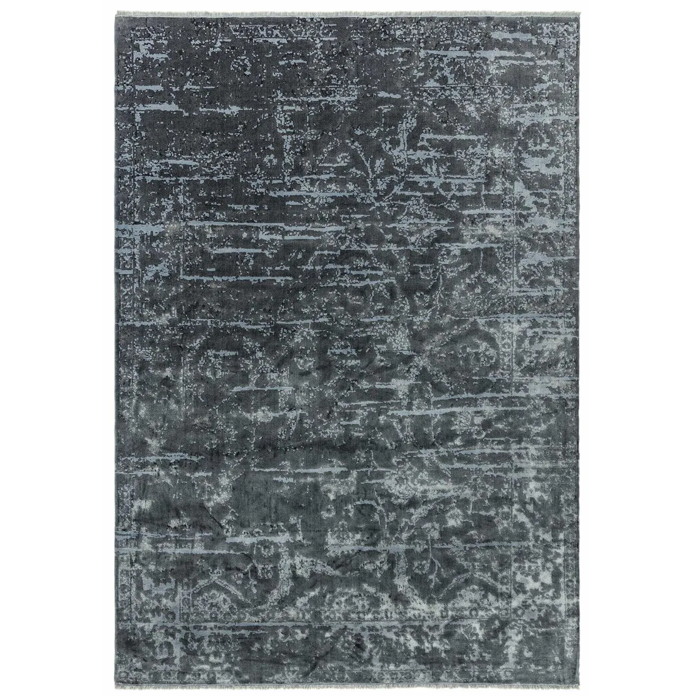 Zadana Abstract Rug, Charcoal