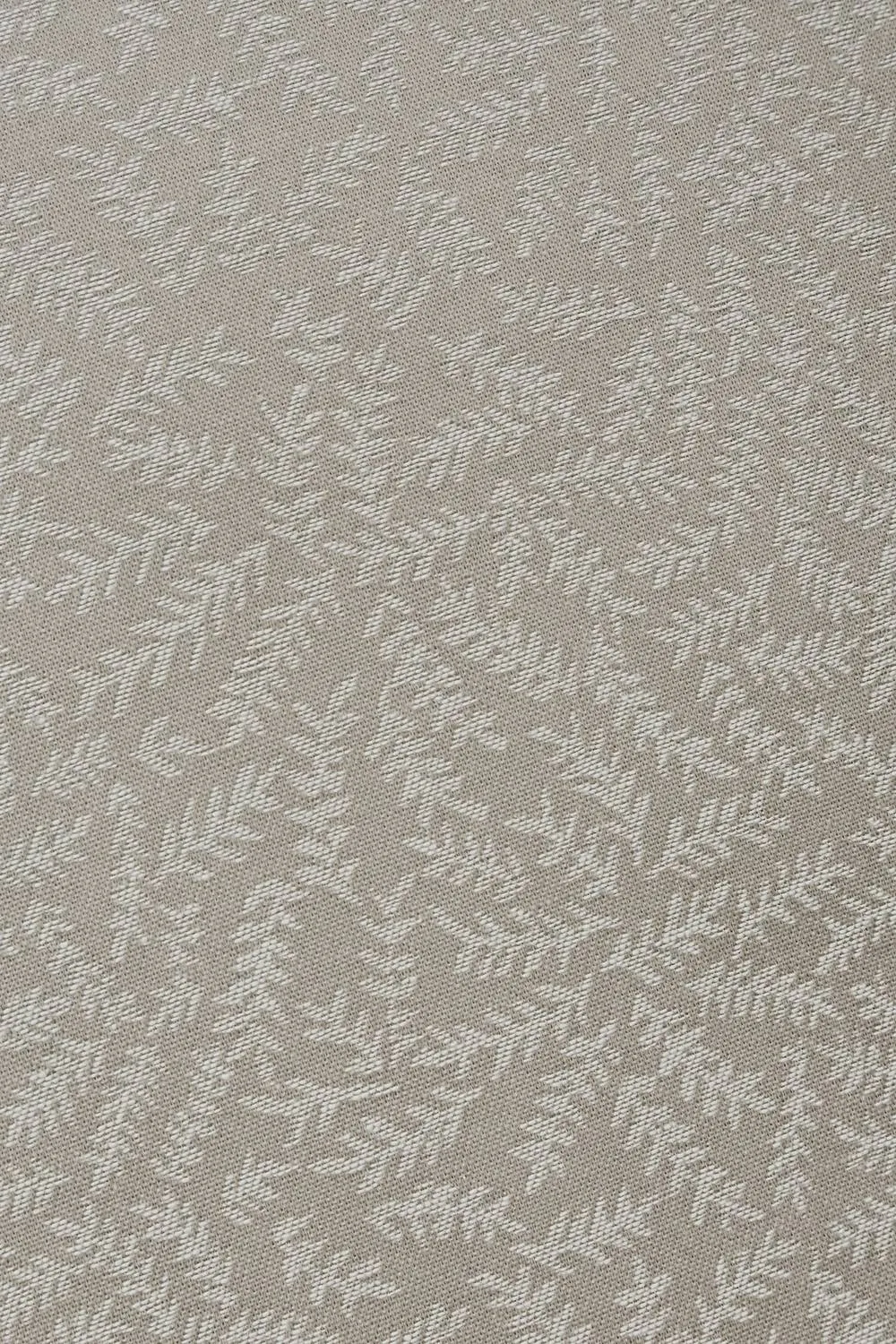 Dreams & Drapes 'Ditsy Leaf Jacquard' Woven Jacquard Duvet Cover Set in Natural 3