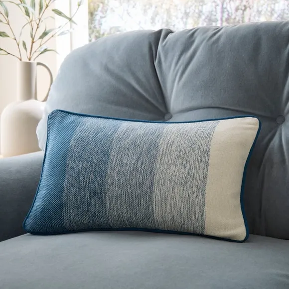 Woven Ombre Cotton Rectangle Cushion